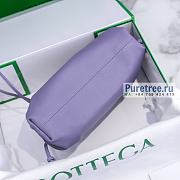 Bottega Veneta | Mini Pouch Purple Calfskin - 22 x 13 x 5cm - 4