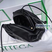 Bottega Veneta | Mini Pouch Black Calfskin - 22 x 13 x 5cm - 2