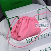 Bottega Veneta | Mini Pouch Pink Calfskin - 22 x 13 x 5cm - 6