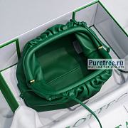 Bottega Veneta | Mini Pouch Dark Green Calfskin - 22 x 13 x 5cm - 4