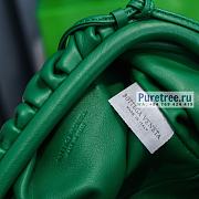Bottega Veneta | Mini Pouch Dark Green Calfskin - 22 x 13 x 5cm - 3
