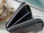 Louis Vuitton | Lockme Zippy Coin Purse Black Leather M80099 - 11 x 8.5 x 2cm - 3
