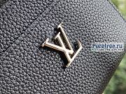 Louis Vuitton | Lockme Zippy Coin Purse Black Leather M80099 - 11 x 8.5 x 2cm - 5