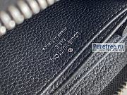 Louis Vuitton | Lockme Zippy Coin Purse Black Leather M80099 - 11 x 8.5 x 2cm - 6