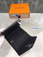 Louis Vuitton | Mylockme Compact Wallet Black Leather M62947 - 8.5 x 12 x 1.5cm - 4