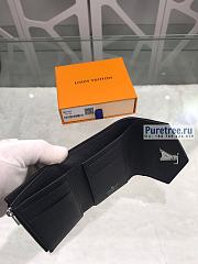 Louis Vuitton | Mylockme Compact Wallet Black Leather M62947 - 8.5 x 12 x 1.5cm - 2