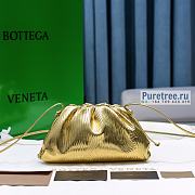 Bottega Veneta | Mini Pouch Gold Calfskin - 22 x 13 x 5cm - 1