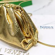 Bottega Veneta | Mini Pouch Gold Calfskin - 22 x 13 x 5cm - 6