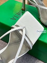 Bottega Veneta | Stretch Strap Sandals White - 9cm - 3