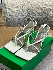 Bottega Veneta | Stretch Strap Sandals White - 9cm - 4