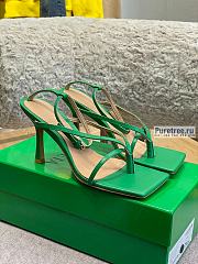 Bottega Veneta | Stretch Strap Sandals Parakeet - 9cm - 1