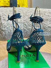 Bottega Veneta | Mesh And Leather Sandals Blaster - 9cm - 4