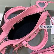 BALENCIAGA | Neo Cagole Xs Handbag In Light Pink Lambskin - 26 x 12 x 18cm - 4