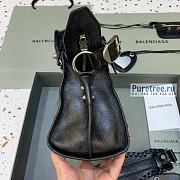 BALENCIAGA | Neo Cagole XS Handbag In Black Lambskin - 26 x 12 x 18cm - 3