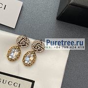 GUCCI | Double G Earrings With Crystals - 2