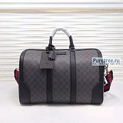 GUCCI | GG Supreme Black Carry-on Duffle - 44 x 29 x 25cm - 1