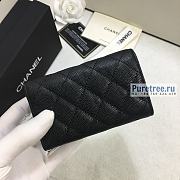 CHANEL | Le Boy Wallet Gold/Black Caviar - 12 x 7.7 x 2cm - 5