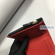 CHANEL | 19 Small Flap Wallet Black Lambskin AP1064 - 11 x 9.5 x 3cm - 5