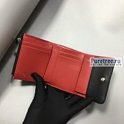 CHANEL | 19 Small Flap Wallet Black Lambskin AP1064 - 11 x 9.5 x 3cm - 4