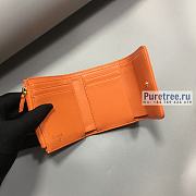 CHANEL | 19 Small Flap Wallet Orange Lambskin AP1064 - 11 x 9.5 x 3cm - 2
