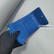 CHANEL | 19 Small Flap Wallet Blue Lambskin AP1064 - 11 x 9.5 x 3cm - 2
