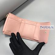 CHANEL | 19 Small Flap Wallet Pink Lambskin AP1064 - 11 x 9.5 x 3cm - 4