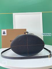 BURBERRY | Small TB Bucket Bag In Black Grainy Leather - 16 x 26 x 26cm - 4