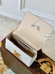 Louis Vuitton | Twist MM White Epi Grained Leather M20681 - 23 x 17 x 9.5cm - 3