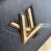 Louis Vuitton | Twist MM Black Epi Grained Leather M20681 - 23 x 17 x 9.5cm - 5