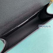 YSL | Kate Medium Chain Bag In Gold/Black Grain Leather - 24 x 14.5 x 5.5cm - 6