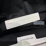 BALENCIAGA | Le Cagole Shoulder Bag In White - 33 x 16 x 8cm - 6