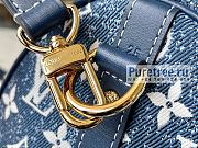 Louis Vuitton | Speedy bandoulière 25 Blue Denim Jacquard - 25 x 17 x 10.5cm - 5