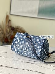 Louis Vuitton | Speedy bandoulière 25 Blue Denim Jacquard - 25 x 17 x 10.5cm - 2