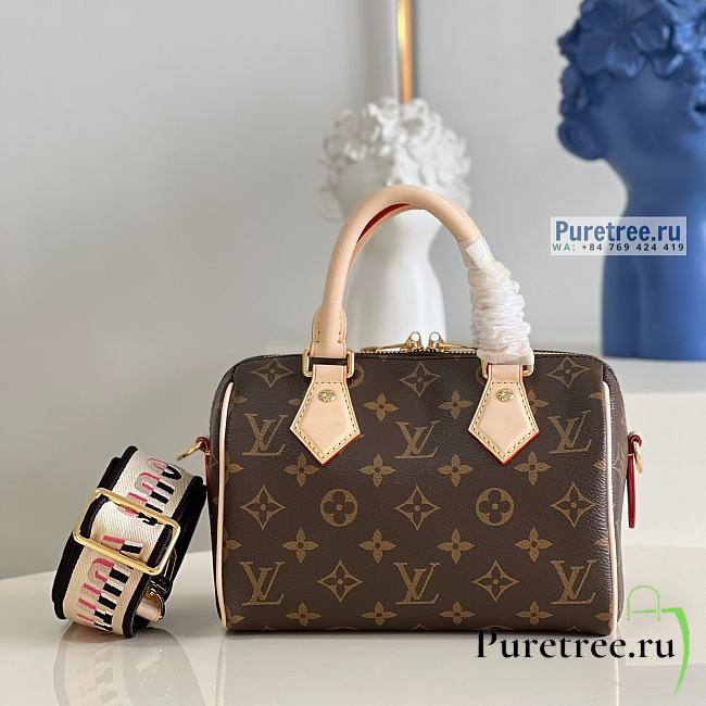 LOUIS VUITTON Monogram Speedy Bandouliere 20 M46222 Convertible