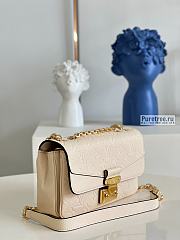 Louis Vuitton | Marceau Cream Beige Leather M46201 - 24.5 x 15 x 6.5cm - 6