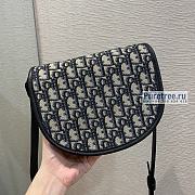 DIOR | Gallop Messenger Bag Black Oblique Jacquard - 20.5 x 16 x 5cm - 4