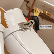 HERMES | Oz Mule White Leather - 2