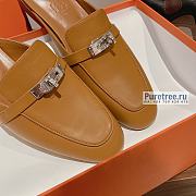 HERMES | Oz Mule Brown Leather - 3