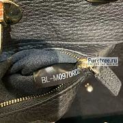 VALENTINO | Tote Shopping Bag Black Grain Calfskin Leather - 27 x 21 x 10cm - 4