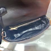 PRADA | System Nappa Leather Patchwork Bag In Black - 5
