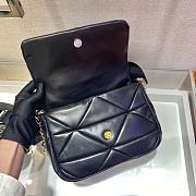 PRADA | System Nappa Leather Patchwork Bag In Black - 2