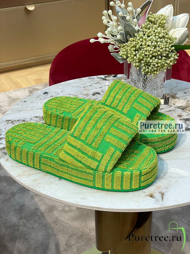 Bottega Veneta | Resort Sponge Parakeet Kiwi - 1