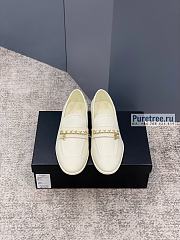CHANEL | Loafers White Smooth Calfskin - 2