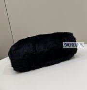 FENDI | First Medium Black Mink Bag - 32.5 x 15 x 23.5cm - 5