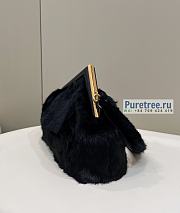 FENDI | First Medium Black Mink Bag - 32.5 x 15 x 23.5cm - 4