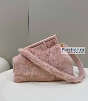 FENDI | First Medium Pink Mink Bag - 32.5 x 15 x 23.5cm - 1