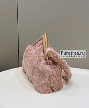 FENDI | First Medium Pink Mink Bag - 32.5 x 15 x 23.5cm - 3