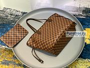 Louis Vuitton | Neverfull MM Damier Ebene Rose Ballerine - 31 x 28 x 14cm - 2