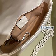 GUCCI | GG Marmont Belt Bag White Leather - 16.5 x 5 x 10cm - 2
