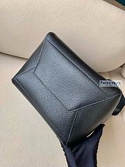 CELINE | Sangle Bucket Bag In Black Soft Grained Calfskin - 23 x 33 x 17cm - 5